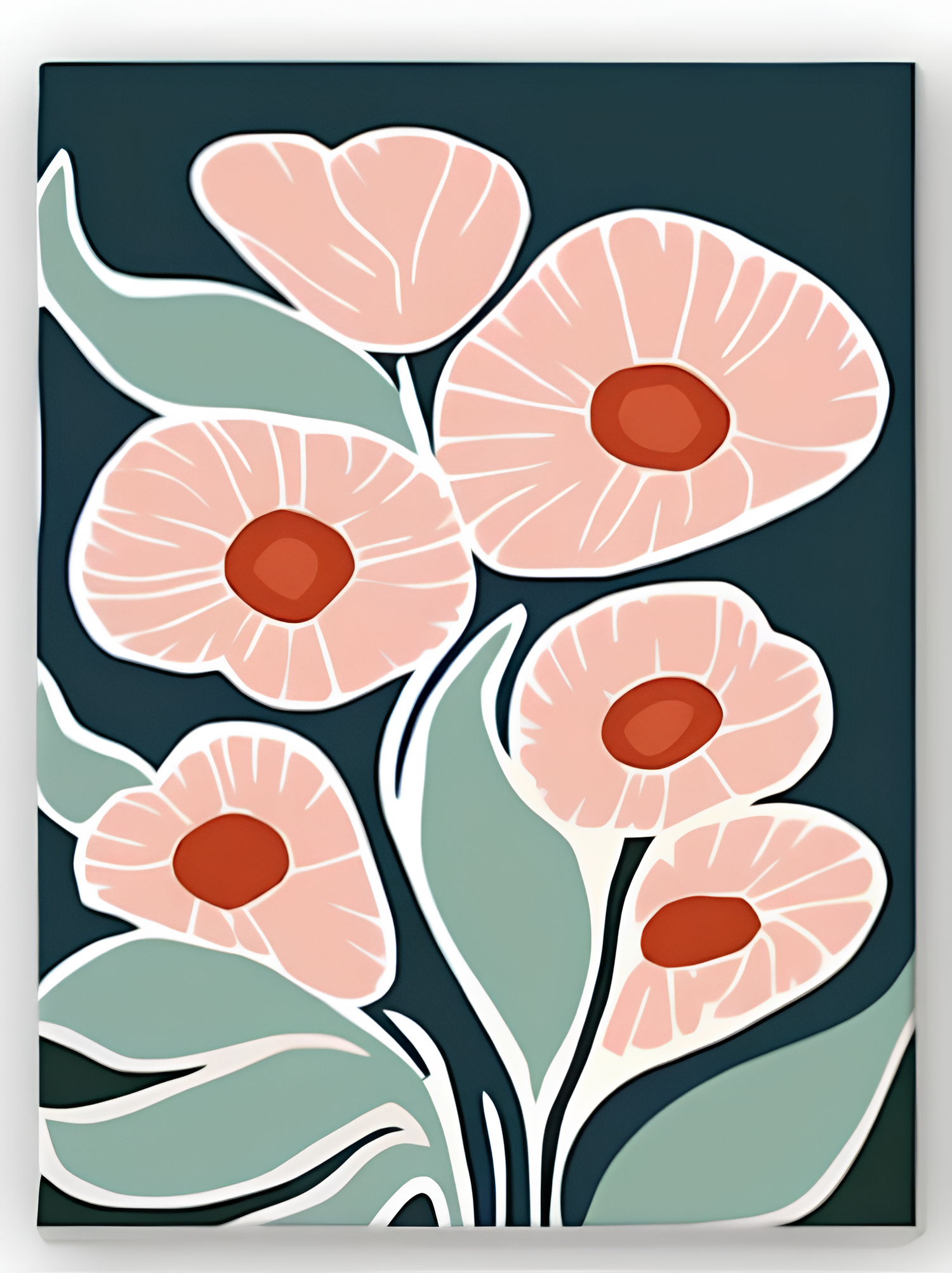 mini-tableau - Fleurs 5