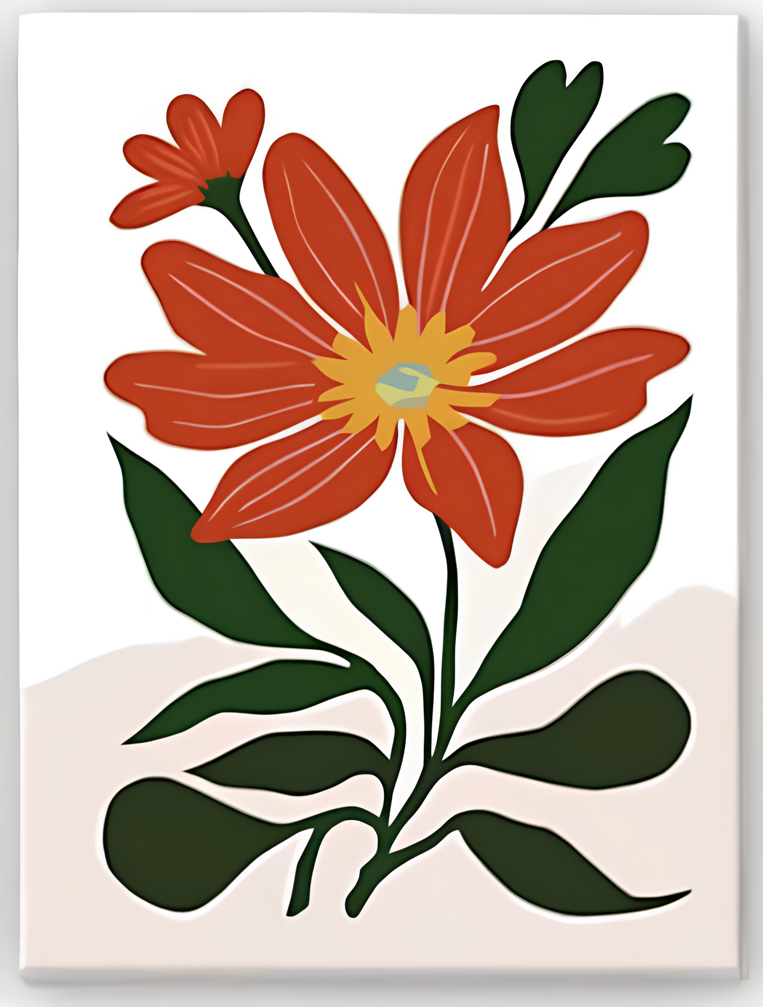 mini-tableau - Fleurs 4