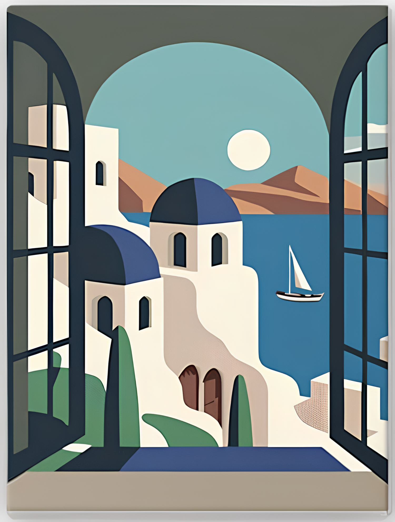 Mini-tableau - Méditerranée 4