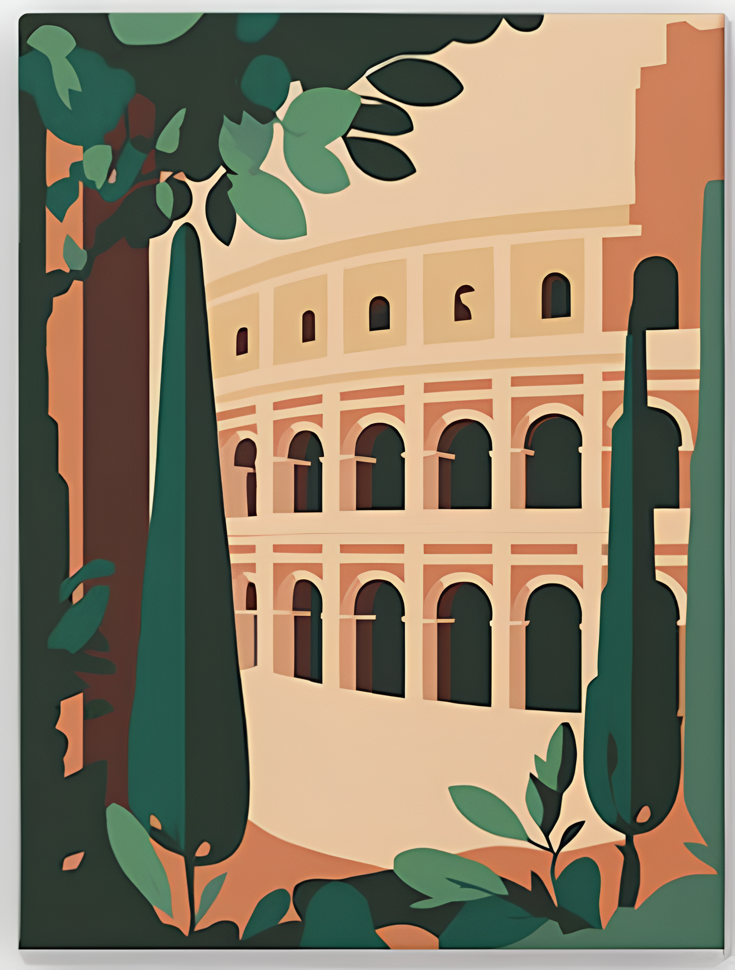 Mini-tableau - Méditerranée 5