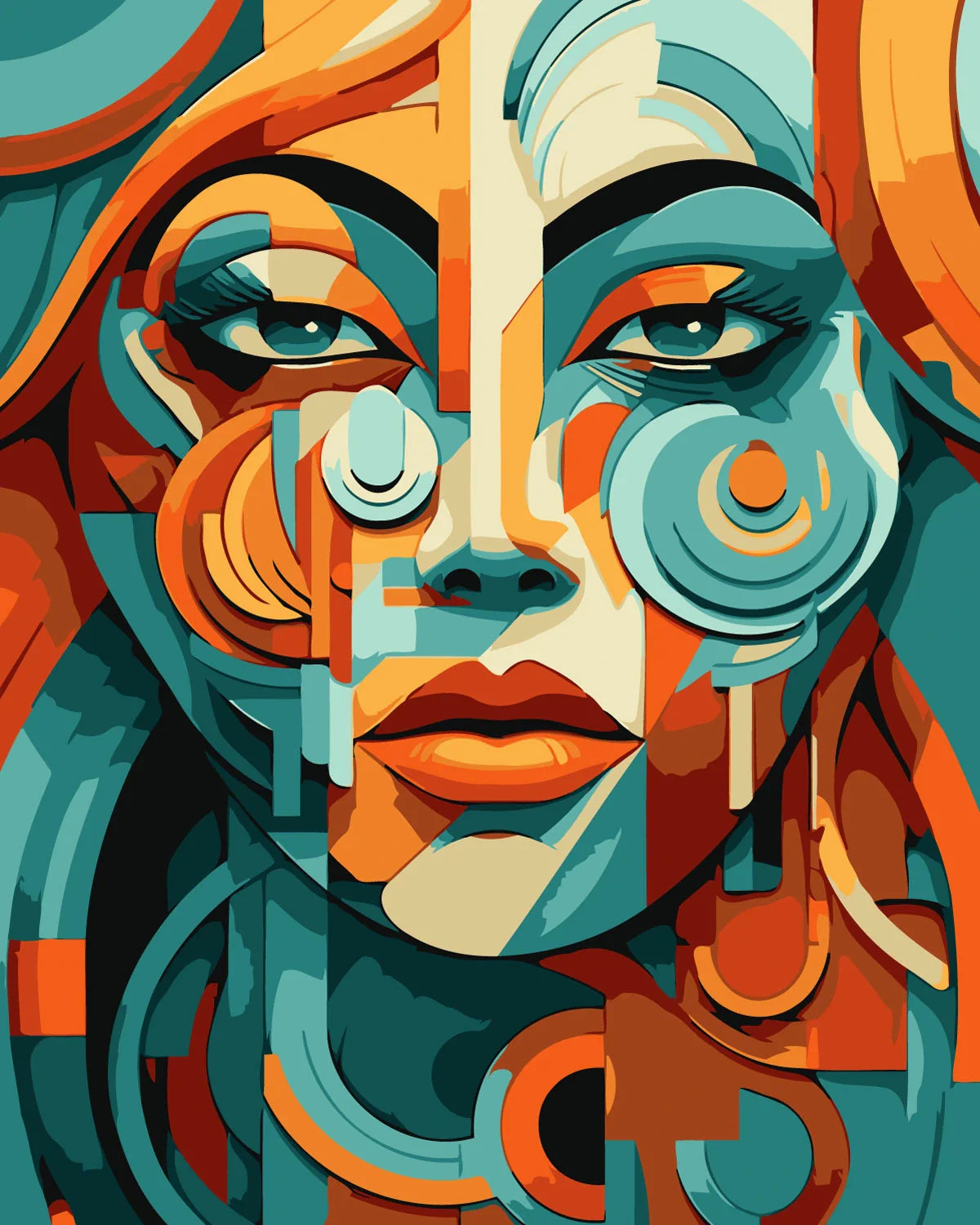 Femme abstraite