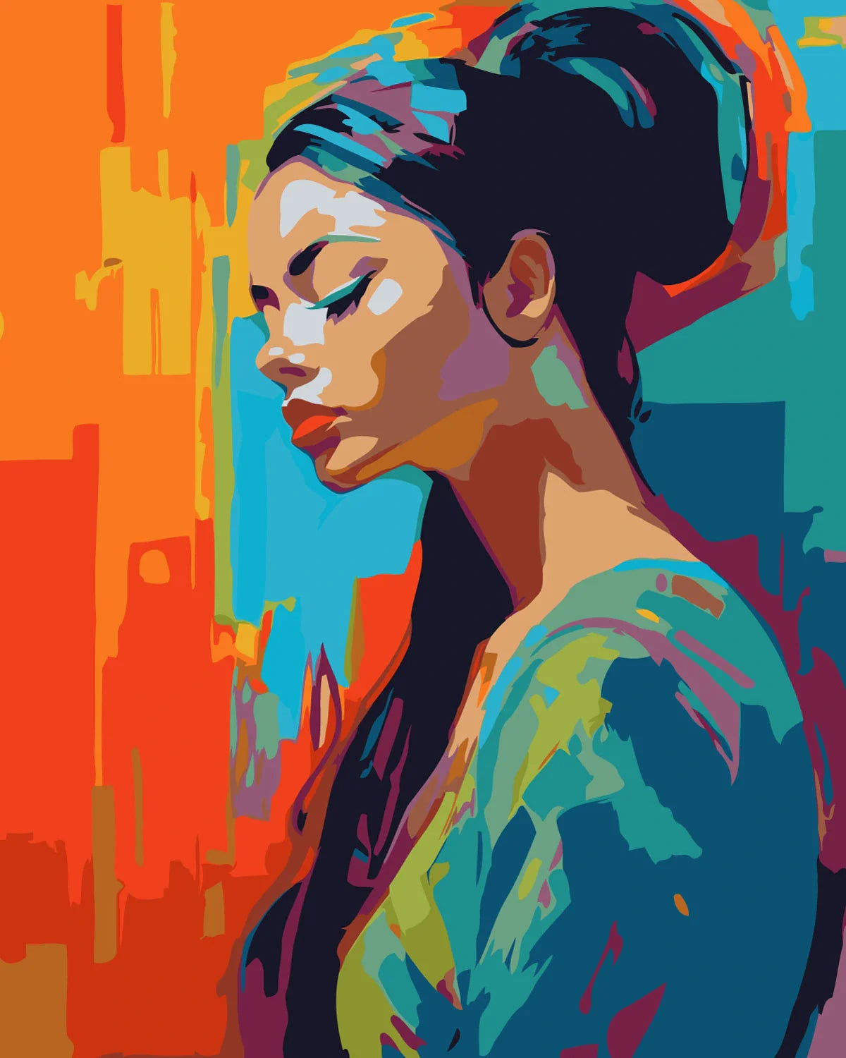 Calme coloré