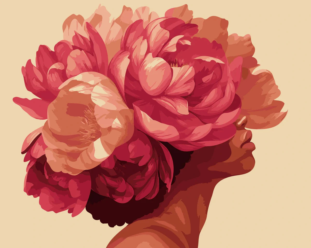 Fleur incarnée