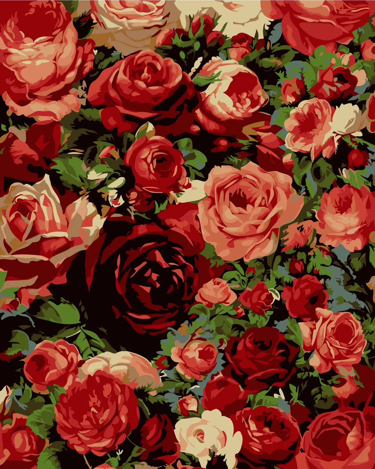 Rose rouge