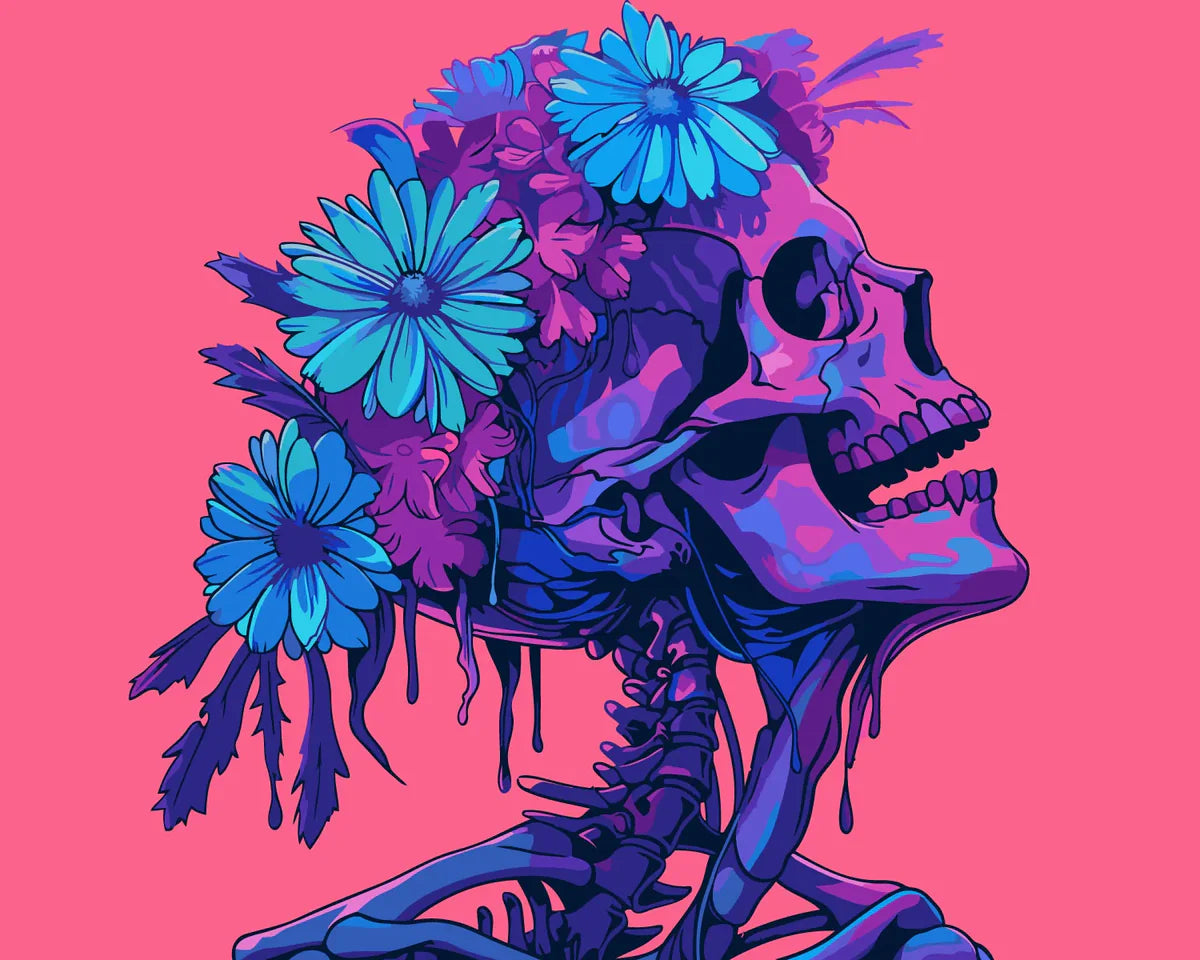 Squelette Floral